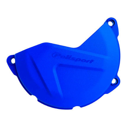 Polisport Clutch Cover Protector Kit (Blue) - Compatible with Yamaha YZ450F(2011-2016) WR450F(2016-2017)