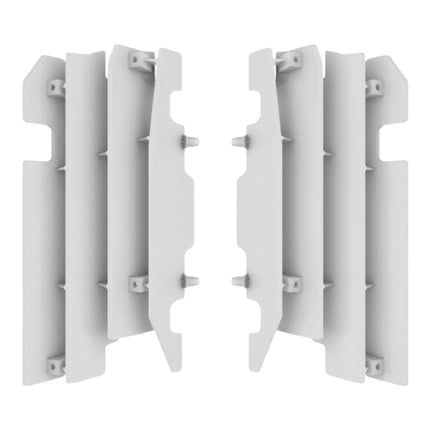 Polisport Radiator Louvers - White Panels for Honda CRF 450R (2003-2004) Honda CR 125/CR 250R (2000-2004) - OEM Fit, Durable Plastic, Enhanced Airflow, Easy Installation