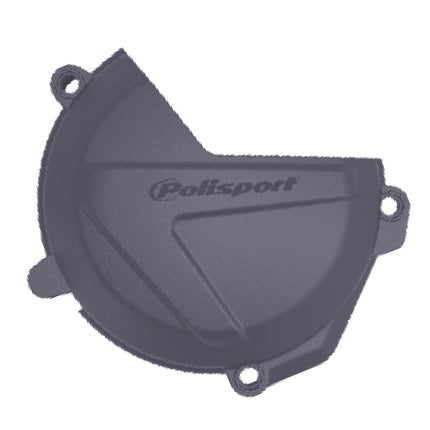 Polisport Clutch Cover Protector Kit (Grey) - Compatible with KTM EXC-F/XCF-W 250/350(2017-2023) SX-F/XC-F 250/350 (2016-2022) & Husquvarna FE 250/350(2017-2018) FC 250/350 (2016-2022)
