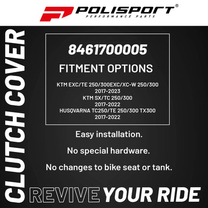 The Engine Covers Protection Kit offer a high level of protection for your motorcycle's engine. Made from durable PA6 polyamide, these covers are resistant to abrasion and impact, providing optimum protection against impacts from rocks or the wear caused