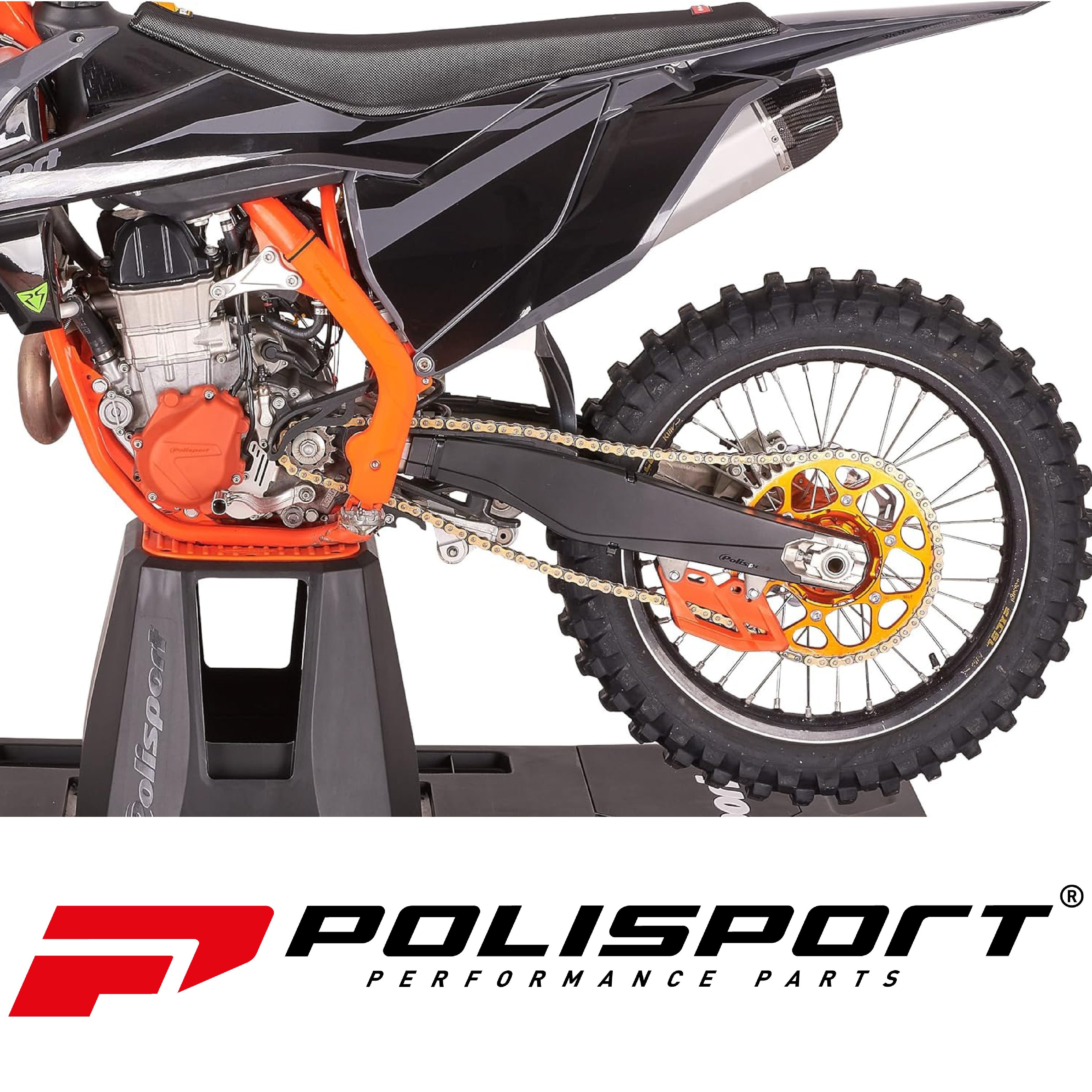 Polisport swingarm protectors Beta RR250/300/350(13->) Xtra300(15->)