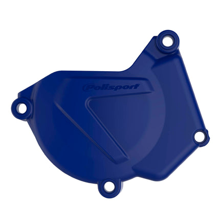 Polisport Motocross Motorcycles (MX) Ignition Covers Protector Kit for Yamaha YZ125 (2005-2025) Dirt Bikes - Impact-Resistant PA6 Polyamide, Protects Against Rocks and Scratches for MX/Enduro - Blue