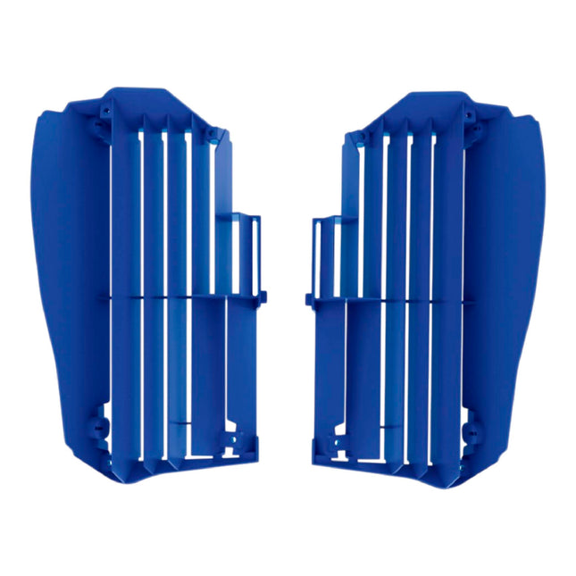 Polisport Radiator Louvers - Blue Panels for Yamaha YZ 450F (2018-2022) Yamaha YZ 250F/450FX/WR 450F (2019-2023) Yamaha YZ 250FX/WR 250F (2020-2023) - OEM Fit, Durable Plastic, Enhanced Airflow