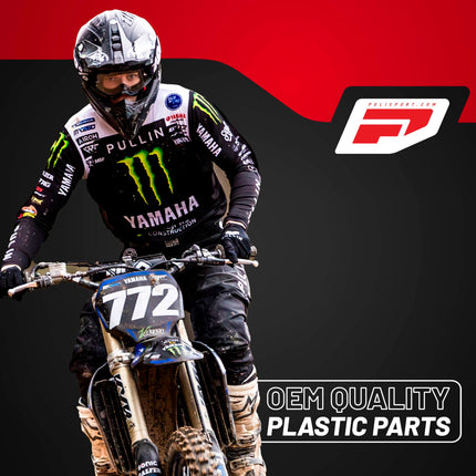 Polisport Radiator Louvers - Blue Panels for Yamaha YZ 450F (2018-2022) Yamaha YZ 250F/450FX/WR 450F (2019-2023) Yamaha YZ 250FX/WR 250F (2020-2023) - OEM Fit, Durable Plastic, Enhanced Airflow
