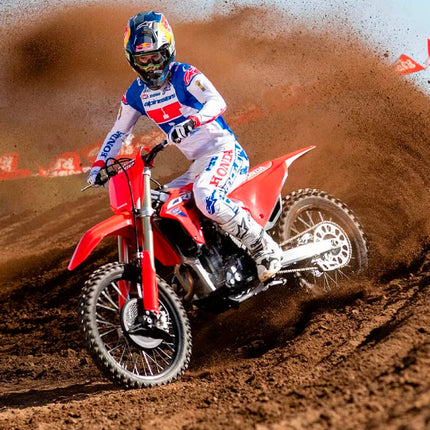 Polisport Motocross Motorcycles (MX) Ignition Covers Protector Kit for Honda CRF250R (2018-24) & CRF250RX (2019-24) Dirt Bikes - Impact-Resistant PA6 Polyamide, Protects Against Rocks and Scratches.