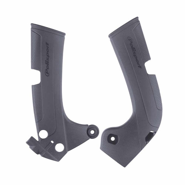 Polisport Motocross (MX) Motorcycle Frame Protector for Honda CRF 250R/250RX/450R (2017-2019) Dirt Bikes- OEM Quality for Superior Fit & Durable Protection, Easy Installation - Nardo Grey