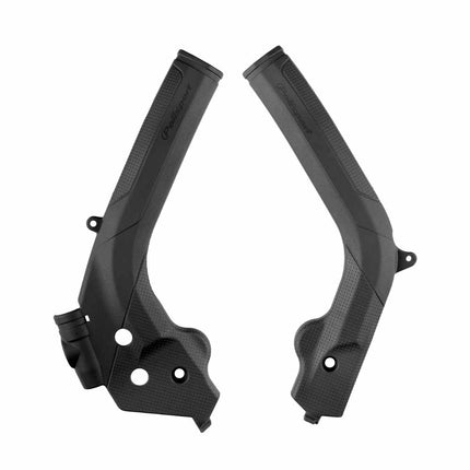 Polisport Motocross (MX) Motorcycle Frame Protector for KTM EXC/XC-W/SX/XC & Husqvarna TE/FE/FC/TC/FX/TX (16-19) Dirt Bikes- OEM Quality for Superior Fit & Durable Protection, Easy Installation - Blk