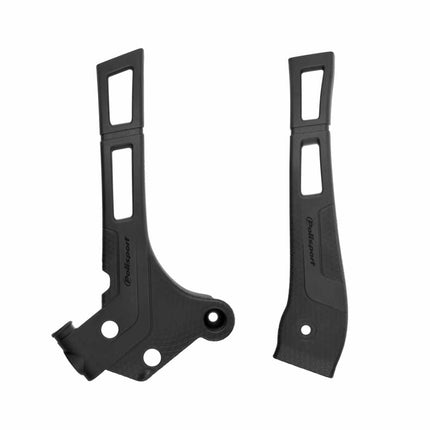 Polisport Motocross (MX) Motorcycle Frame Protector for Yamaha YZ 125/YZ 250 (2005-2026) Dirt Bikes- OEM Quality for Superior Fit & Durable Protection, Easy Installation - Black
