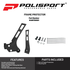 Polisport Frame Protector For Yamaha YZ 125/YZ 250 (2005-24)