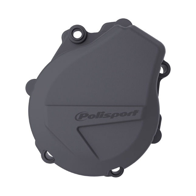 Polisport Motocross Motorcycles (MX) Ignition Covers Protector Kit for KTM EXC-F 450/500, Husqvarna FE 450/501 (2017-23) - Cinzento 41, Dirt Bikes - Impact-Resistant PA6 Polyamide, -Nardo Grey