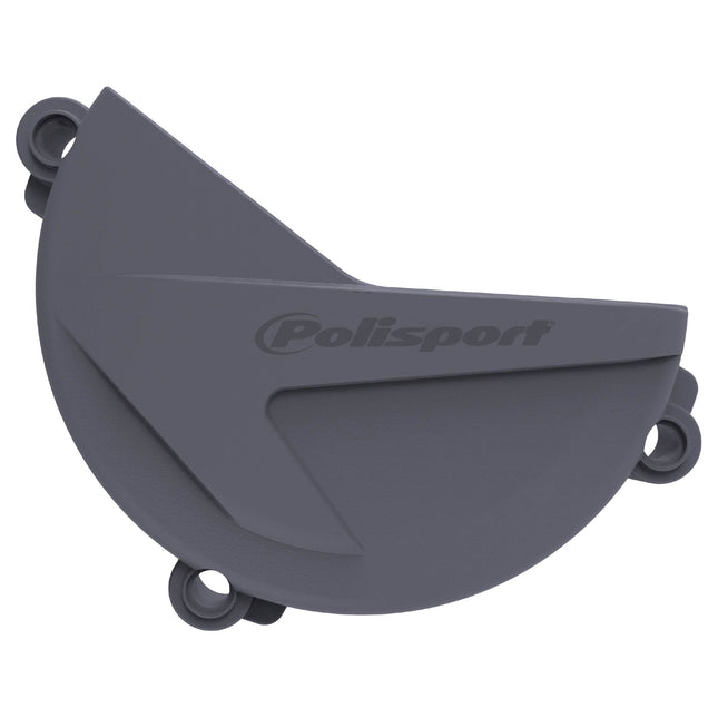 Polisport Clutch Cover Protector Kit (Grey) - Compatible with SHERCO SE-F250/300(2014-2023)