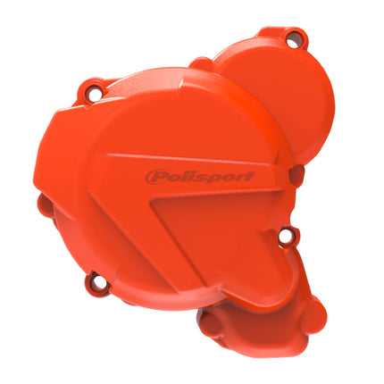 Polisport Motocross Motorcycles (MX) Ignition Covers Protector Kit for KTM EXC 250/300 TPI (2017-2023) Dirt Bikes Impact-Resistant PA6 Polyamide, Protects Against Rocks and Scratches for MX and Enduro