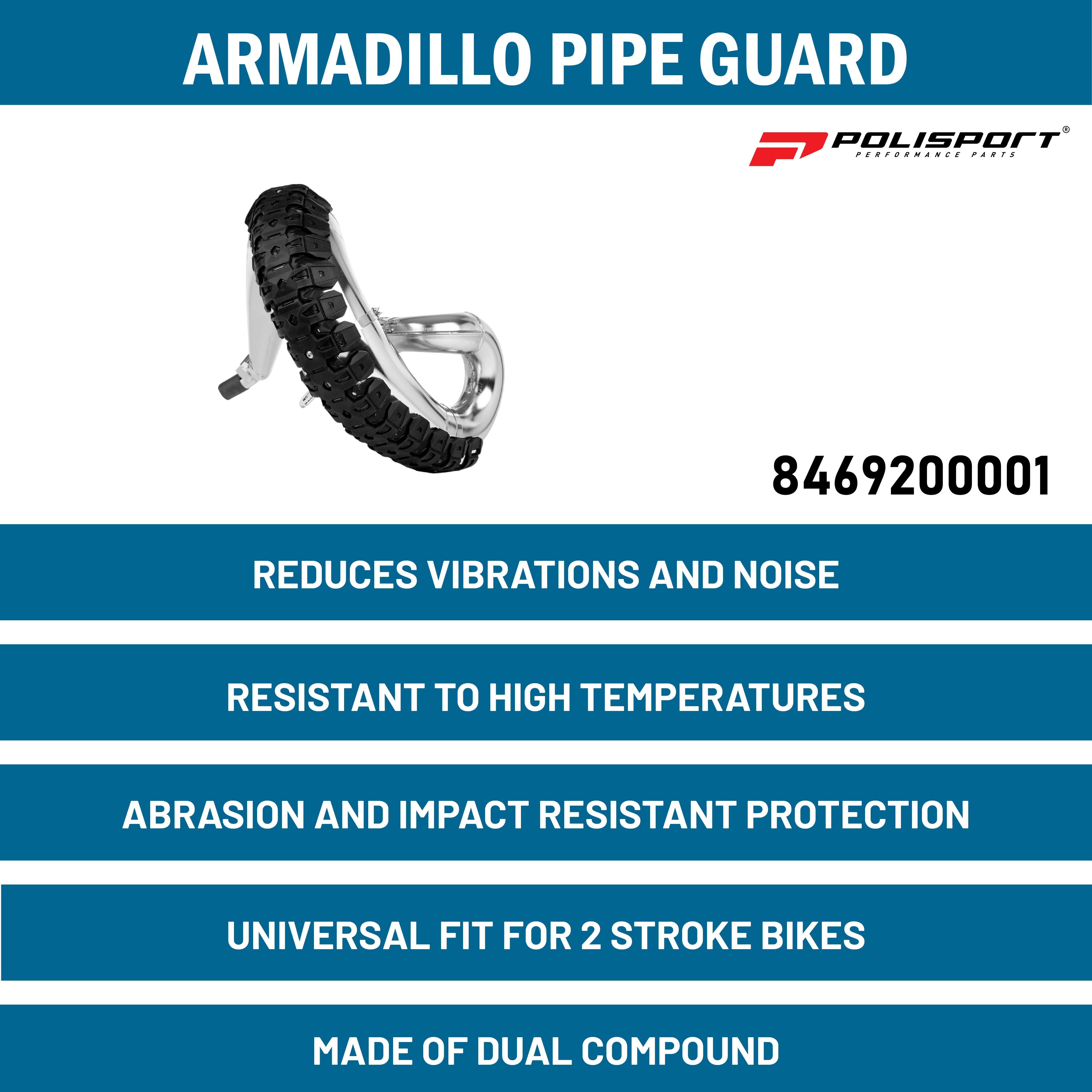 Polisport Armadillo pipe guard