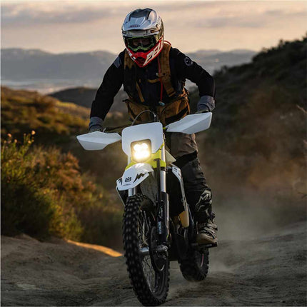 Polisport Motocross (MX) Motorcycle Frame Protector for Husqvarna FE/TE 50/250/300/350/450 (2020-2023) Dirt Bikes- OEM Quality for Superior Fit & Durable Protection, Easy Installation - Blue