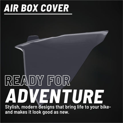 Polisport Nardo Grey Airbox Cover - OEM Replica Side Panels in Durable Gloss Polypropylene for GasGas EC/EC-F/MC/MC-F (2021) - Motocross/Enduro Dirt Bike Parts for Superior Protection and Factory Fit