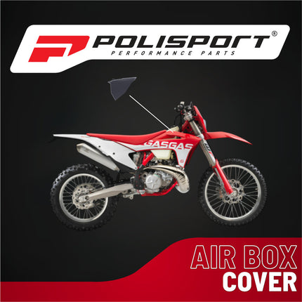 Polisport Nardo Grey Airbox Cover - OEM Replica Side Panels in Durable Gloss Polypropylene for GasGas EC/EC-F/MC/MC-F (2021) - Motocross/Enduro Dirt Bike Parts for Superior Protection and Factory Fit