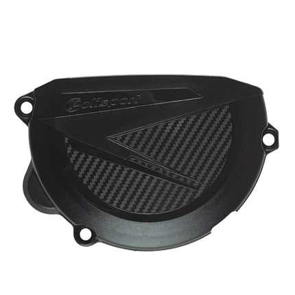 Polisport Clutch Cover Protector Kit (Black) - Compatible with KTM SX/XC 250-350 / EXC/XC-W 250-350 (2008-2012)