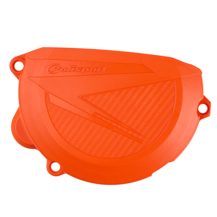 Polisport Clutch Cover Protector Kit (Orange) - Compatible with KTM SX/XC 250-350 / EXC/XC-W 250-350 (2008-2012)