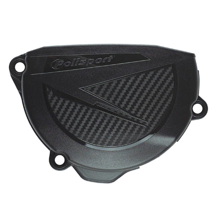 Polisport Clutch Cover Protector Kit (Black) - Compatible with KTM SXF/XCF 250-350 / EXCF/XCFW 250-350 (2009-2012)