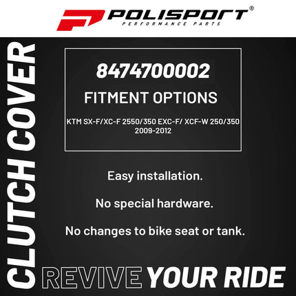 The Engine Covers Protection Kit offer a high level of protection for your motorcycle's engine. Made from durable PA6 polyamide, these covers are resistant to abrasion and impact, providing optimum protection against impacts from rocks or the wear caused