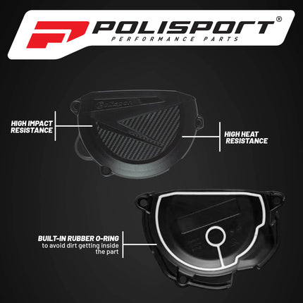 The Engine Covers Protection Kit offer a high level of protection for your motorcycle's engine. Made from durable PA6 polyamide, these covers are resistant to abrasion and impact, providing optimum protection against impacts from rocks or the wear caused