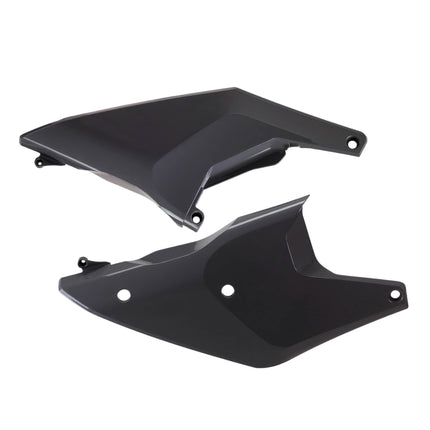 Polisport Motocross (MX) Replica Plastics Side Panels for Husqvarna FC/FE/FX/TC/TE/TX (2023-24) Dirt Bike - OEM Quality, Durable, Flexible & Perfect Fit - Nardo Grey