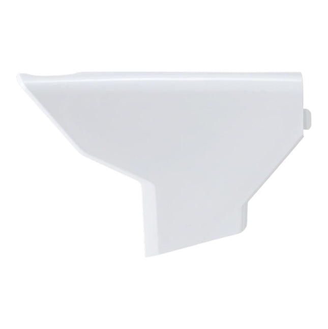 Polisport Air Box Cover-White- for Husqvarna TC/FC (2023-2024), TE/FE (2024) - OEM Fit - Durable Gloss Polypropylene - Injection Molded