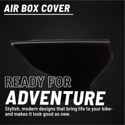 Polisport Airbox Cover Set for Husqvarna TC/FC 2023-2024 Motocross & TE/FE 2024 Enduro Bikes - Durable Glossy OEM Replica Plastics, White