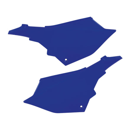 Polisport Motocross (MX) Replica Plastics Side Panels for Yamaha YZ 125/250 (2022-26), 125X/250X (2024-26) Dirt Bike - OEM Quality, Durable, Flexible & Perfect Fit - Blue
