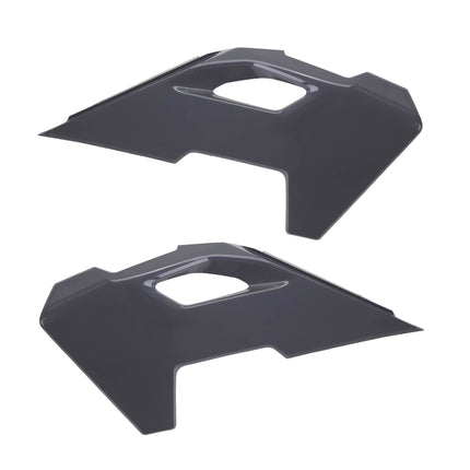 Polisport Radiator Scoops - Nardo Grey Panels for Husqvarna FC,FE,FS,FX,TC,TE,TX (2022-2025) - OEM Fit, Glossy Finish, Lightweight & Impact-Resistant, Easy Installation