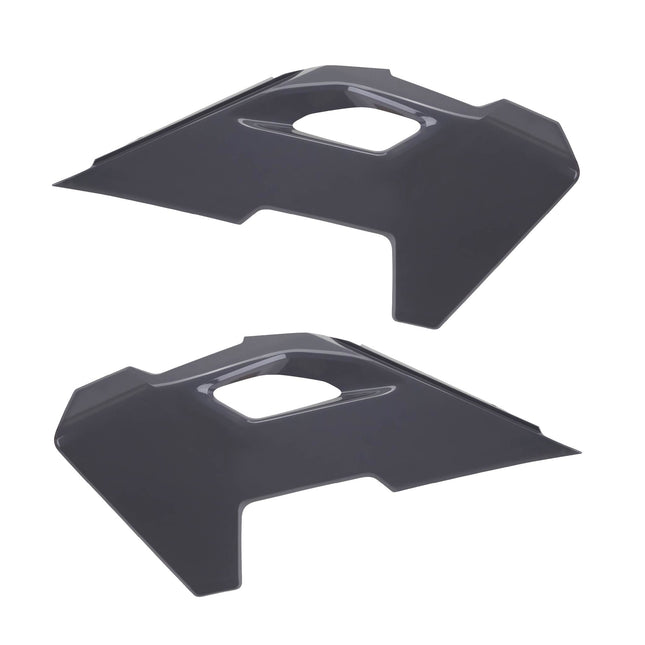 Polisport Radiator Scoops - Nardo Grey Panels for Husqvarna FC,FE,FS,FX,TC,TE,TX (2022-2025) - OEM Fit, Glossy Finish, Lightweight & Impact-Resistant, Easy Installation