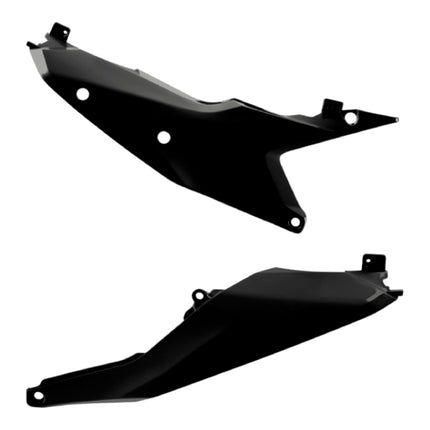 Polisport Motocross (MX) Replica Plastics Side Panels for KTM SX/SX-F/XC/XC-F (2023-2026) Dirt Bike - OEM Quality, Durable, Flexible & Perfect Fit - Black