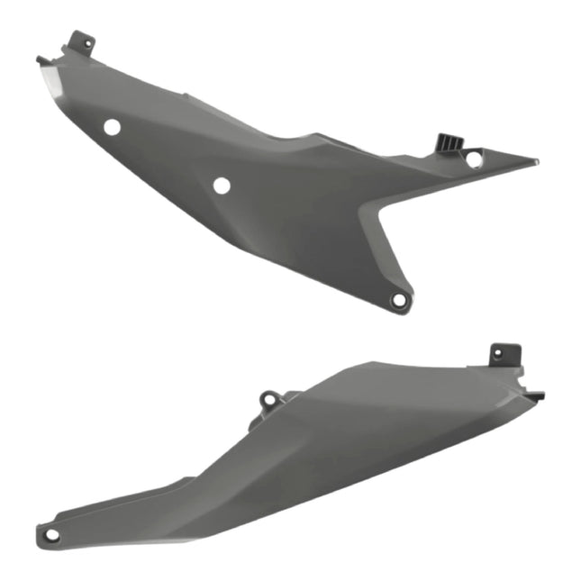 Polisport Motocross (MX) Replica Plastics Side Panels for KTM SX/SX-F/XC/XC-F (2023-2026) Dirt Bike - OEM Quality, Durable, Flexible & Perfect Fit - Nardo Grey