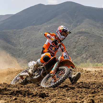 Polisport Motocross (MX) Replica Plastics Side Panels for KTM SX/SX-F/XC/XC-F (2023-2026) Dirt Bike - OEM Quality, Durable, Flexible & Perfect Fit - Nardo Grey