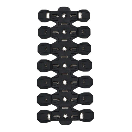 Polisport Armadillo Silencer Guard - Black, 30cm Length, Dual-Compound Silicone & Stainless Steel, Universal Fit for 2-Stroke Mufflers, Heat-Resistant, Impact-Proof, Easy Install