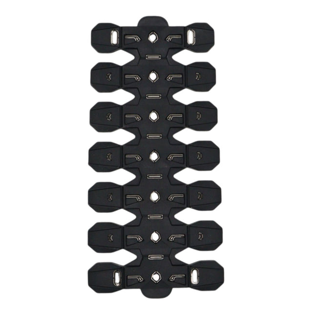 Polisport Armadillo Silencer Guard - Black, 30cm Length, Dual-Compound Silicone & Stainless Steel, Universal Fit for 2-Stroke Mufflers, Heat-Resistant, Impact-Proof, Easy Install