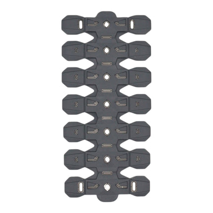 Polisport Armadillo Silencer Guard - Nardo Grey, 30cm Length, Dual-Compound Silicone & Stainless Steel, Universal Fit for 2-Stroke Mufflers, Heat-Resistant, Impact-Proof, Easy Install