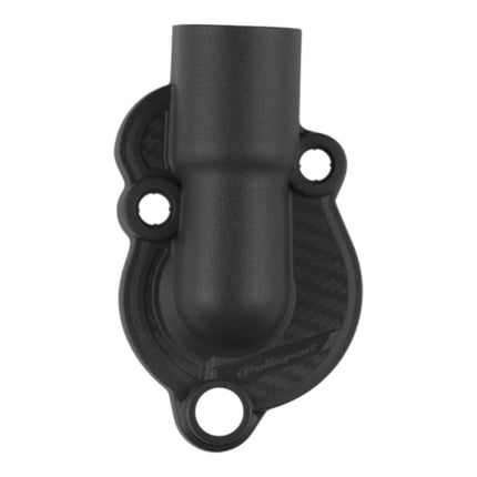 Polisport Motocross Motorcycles (MX) Water Pump cover for Honda CRF450R/RX Off-Road Bikes (2017-2024) Protector Guard - Impact & Abrasion Resistant PA6 Plastic, Easy Install High-Temp Durable - Black