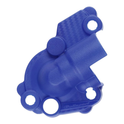 Polisport Motocross Motorcycles (MX) Water Pump cover for Yamaha YZ250F(2015-2022) & YZ450F(2010-2022) Dirt Bikes - Durable Abrasion & Rock Impact Guard, High-Temp Resistant PA6 Polyamide Shell - Blue