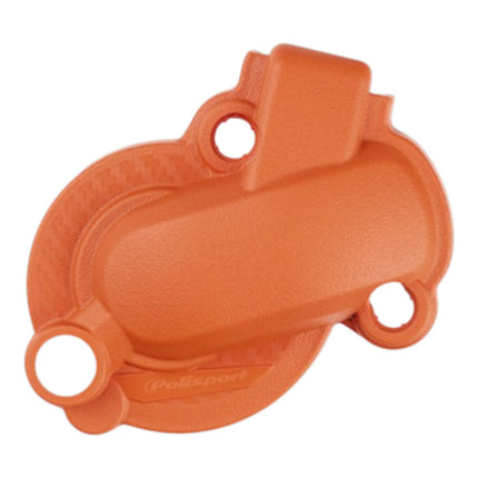 Polisport Motocross Motorcycles (MX) Water Pump cover for KTM EXC-F 450/500 (2017-2022) and KTM SX-F 450 (2016-2024) Dirt Bikes - Durable PA6 Polyamide, Impact and Abrasion Resistant - Orange