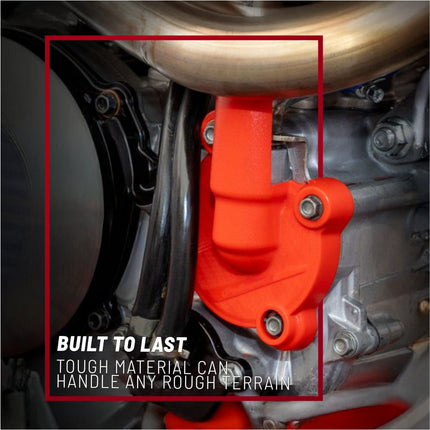 Polisport Motocross Motorcycles (MX) Water Pump cover for Husqvarna TE 250/300 (2020-23) and Husqvarna TC 250 (2019-22) Dirt Bikes - Durable PA6 Polyamide, Impact and Abrasion Resistant - Navy Blue