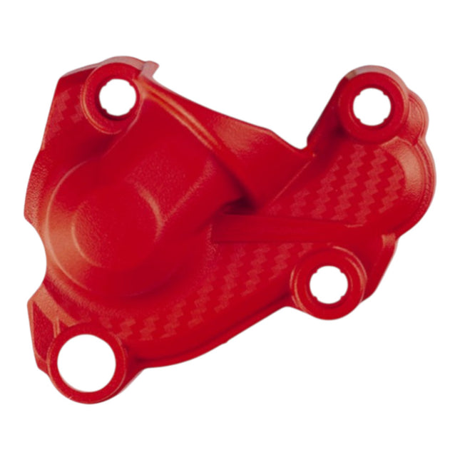 Polisport Motocross Motorcycles (MX) Water Pump cover for GasGas MC 250F/350F & EC 250F/350F (2021-2022) Dirt Bikes - Durable PA6 Polyamide Guard, Shields Against Trail Debris - Red