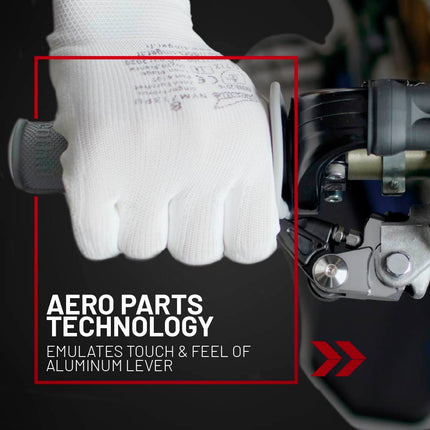 Polisport  Pivot Unbreakable Levers Kit - Fits: Kawasaki KX250F/KX450F (2005-2012) Motocross (MX/Enduro) Brake/Clutch Levers, Durable Composite, OEM Shape, Easy Install, Nardo Grey