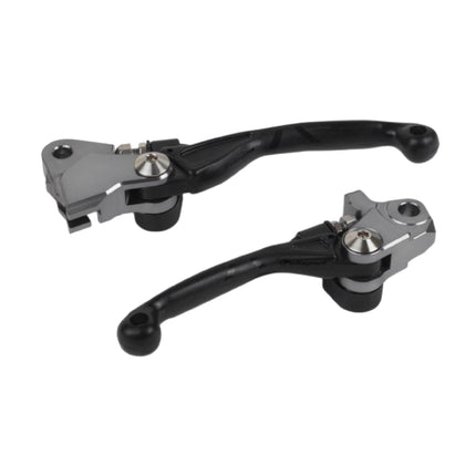 Polisport  Pivot Unbreakable Levers Kit - Fits: Beta RR (2015-2026) Motocross (MX/Enduro) Brake/Clutch Levers, APT Composite, CNC Adapter, OEM Feel, Easy Install, Black