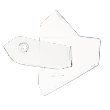Polisport Graphic Guard for Beta RR 2T/4T (2020-2024) - Injection-Molded Plastic - OEM Fit - Clear Radiator Shroud Protection - Lightweight and Durable