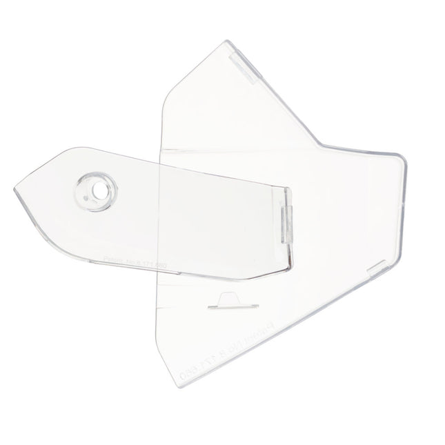Polisport Graphic Guard for Beta RR 2T/4T (2020-2024) - Injection-Molded Plastic - OEM Fit - Clear Radiator Shroud Protection - Lightweight and Durable