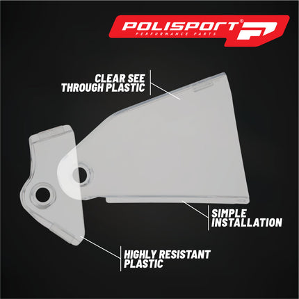 Polisport Graphic Guards for GASGAS MC MCF EC ECF EX EXF (2021-2023)  Durable Injection-Molded Plastic/clear