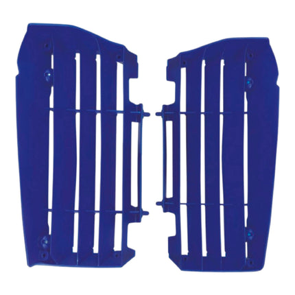 Polisport Radiator Louvers - Blue Panels for Yamaha YZ 125/250 (2022-2024) - OEM Fit, Durable Plastic, Enhanced Airflow, Easy Installation