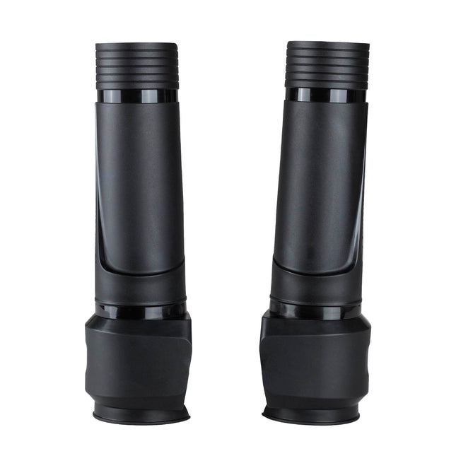 Polisport Lower Triple Clamp Guard - Durable Plastic Protection for Dirt Bike Forks, Universal Fit with Pre-Cut Lines, Foam Strips to Prevent Scratches, Easy Install in Under 1 Minute - Black