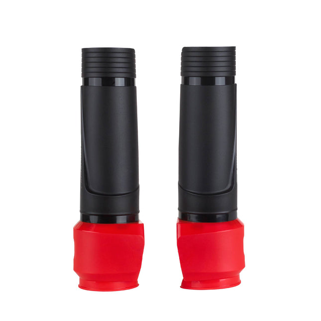 Polisport Lower Triple Clamp Guard - Durable Plastic Protection for Dirt Bike Forks, Universal Fit with Pre-Cut Lines, Foam Strips to Prevent Scratches, Easy Install-Under 1 Minute - Black/Red